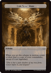 I Am Never Alone (Full Art) [Duskmourn: Archenemy] MTG Single Magic: The Gathering  | Multizone: Comics And Games