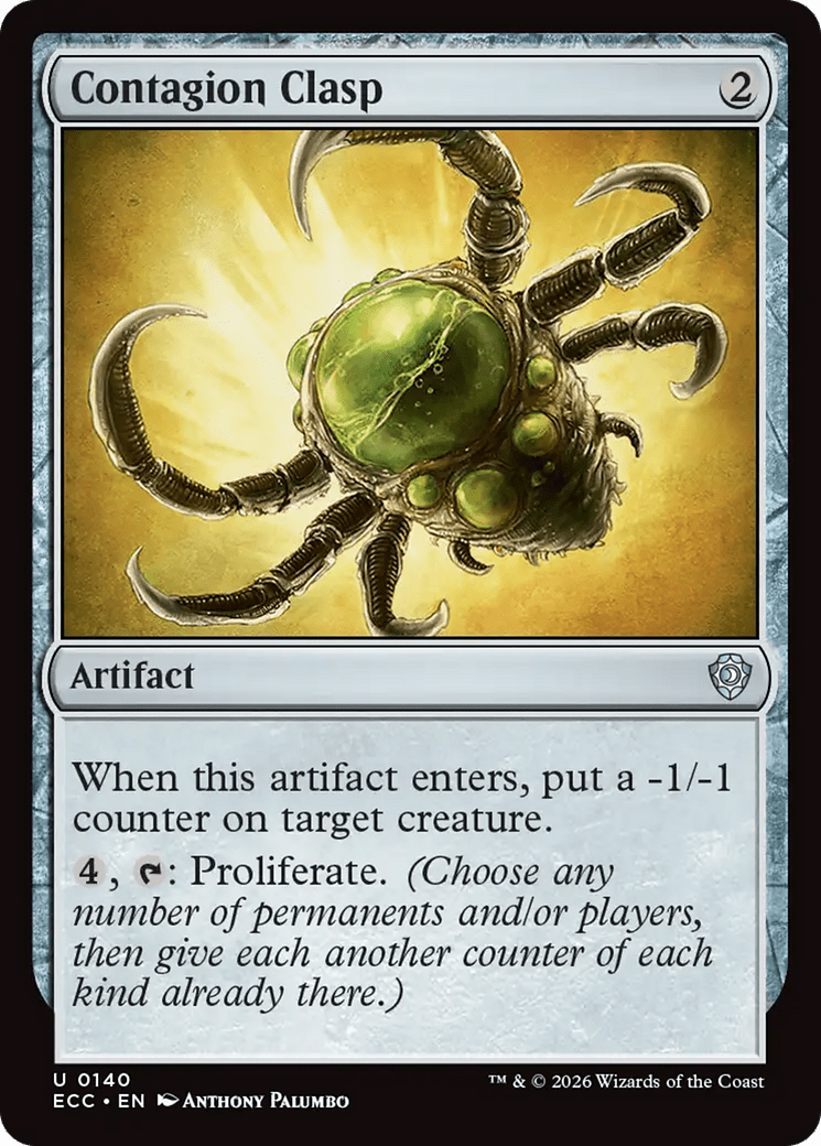 Contagion Clasp [Lorwyn Eclipsed Commander] MTG Single Magic: The Gathering  | Multizone: Comics And Games