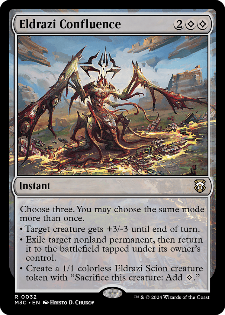 Eldrazi Confluence (Ripple Foil) [Modern Horizons 3 Commander] MTG Single Magic: The Gathering  | Multizone: Comics And Games