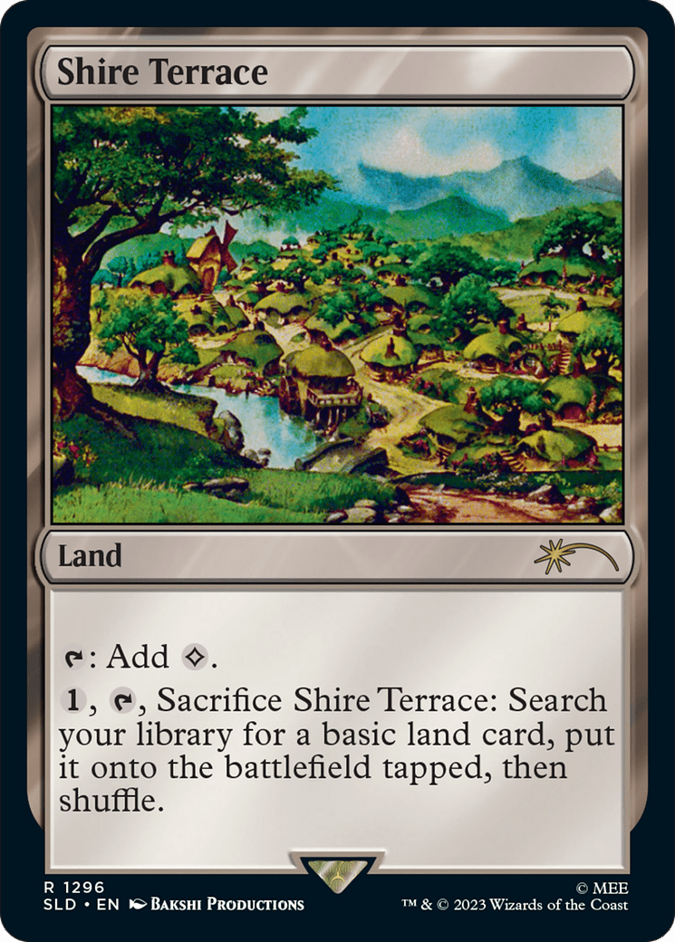 Shire Terrace [Secret Lair Drop Series] MTG Single Magic: The Gathering  | Multizone: Comics And Games
