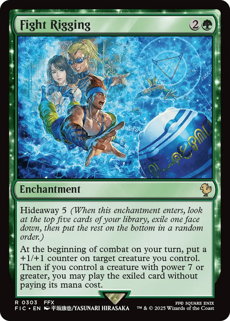 Fight Rigging [FINAL FANTASY Commander] MTG Single Magic: The Gathering  | Multizone: Comics And Games