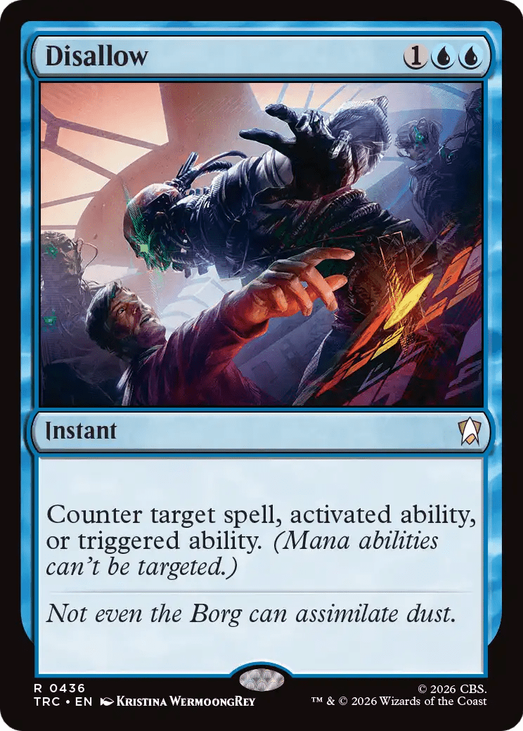 Disallow (Surge Foil) [Star Trek Commander] MTG Single Magic: The Gathering  | Multizone: Comics And Games