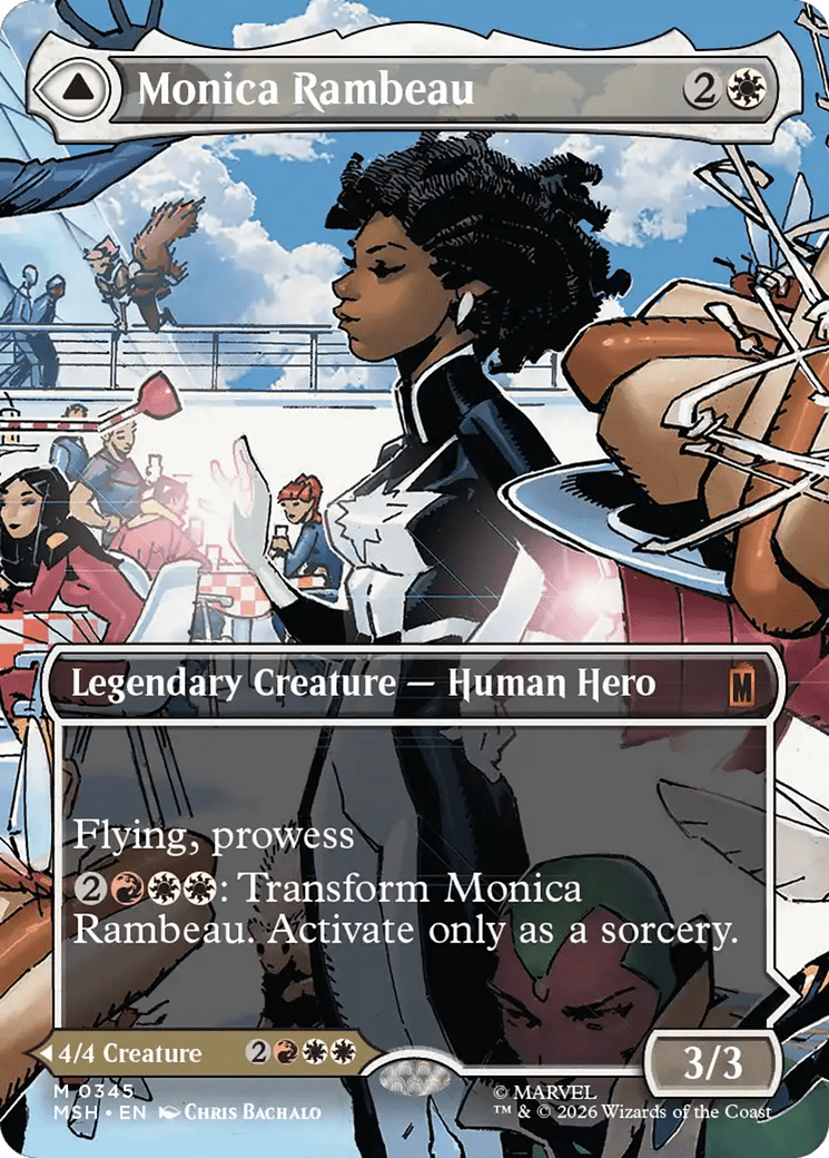Monica Rambeau (Borderless) (0345) [Marvel Super Heroes] MTG Single Magic: The Gathering  | Multizone: Comics And Games