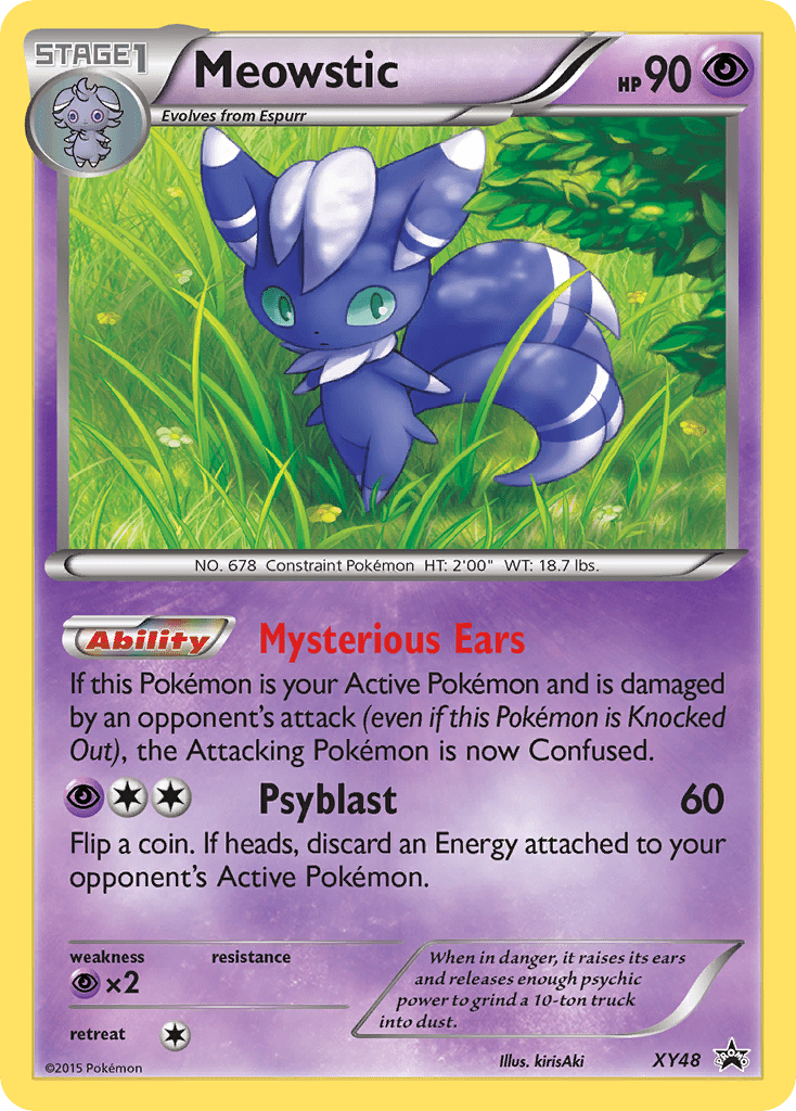 Meowstic (XY48) [XY: Black Star Promos] Pokemon Single Pokémon  | Multizone: Comics And Games