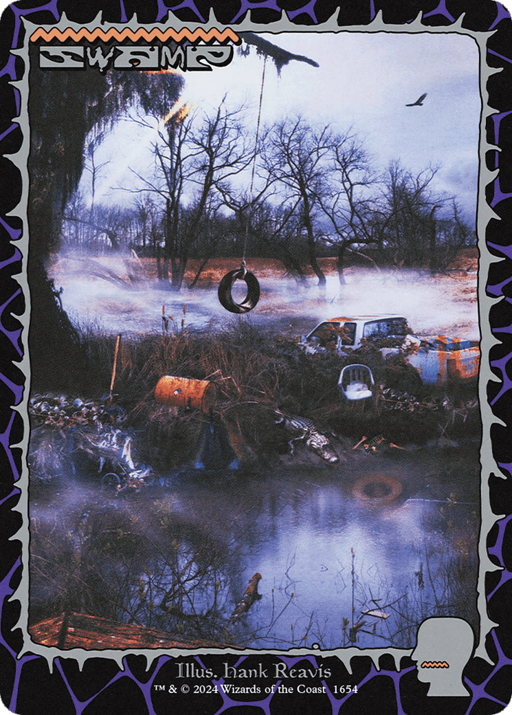 Swamp (1654) [Secret Lair Drop Series] MTG Single Magic: The Gathering  | Multizone: Comics And Games