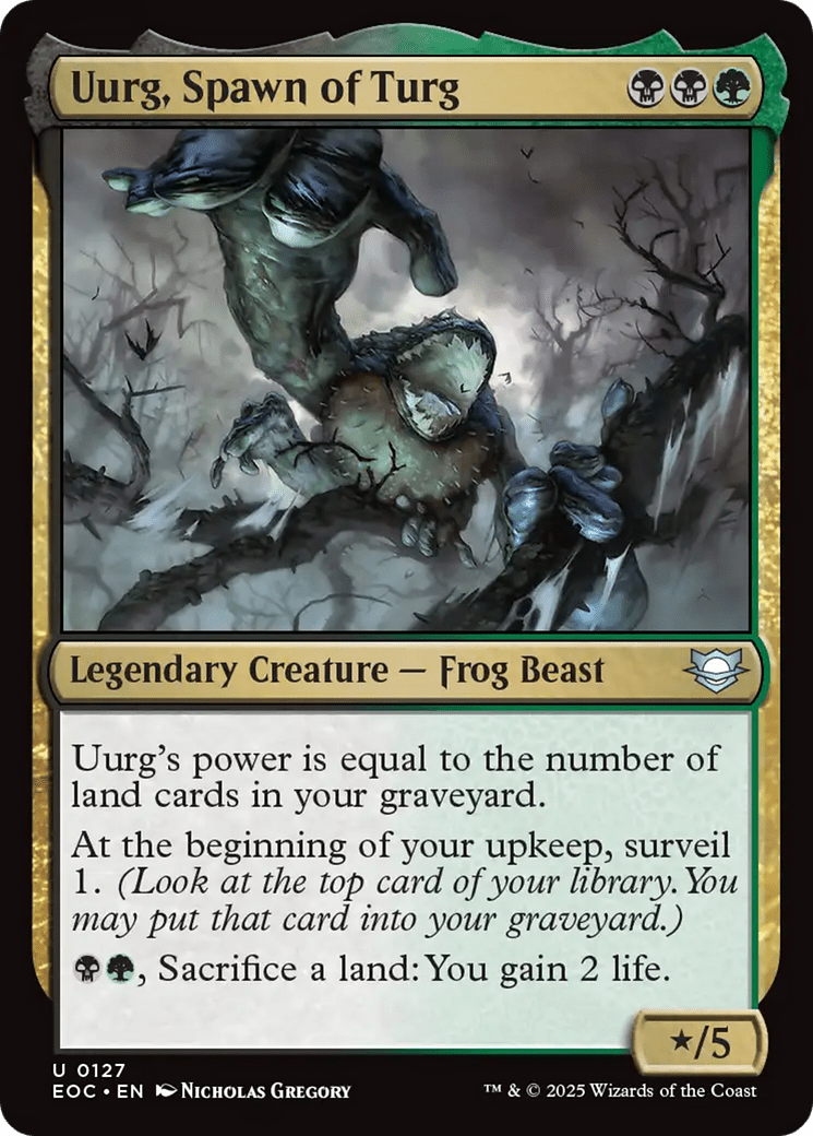 Uurg, Spawn of Turg [Edge of Eternities Commander] MTG Single Magic: The Gathering  | Multizone: Comics And Games