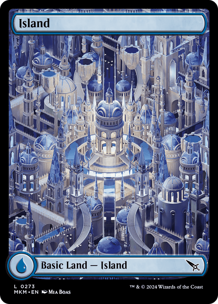 Island (0273) [Murders at Karlov Manor] MTG Single Magic: The Gathering  | Multizone: Comics And Games