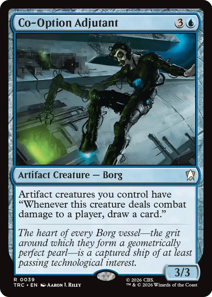 Co-Option Adjutant (Surge Foil) [Star Trek Commander] MTG Single Magic: The Gathering  | Multizone: Comics And Games