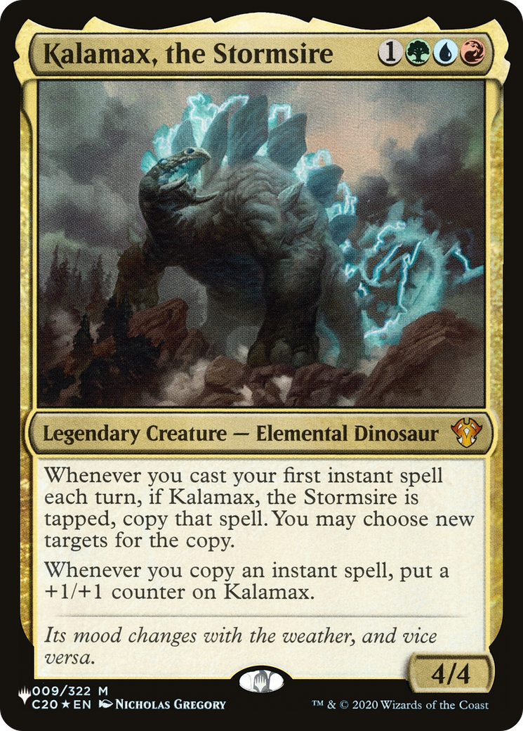 Kalamax, the Stormsire [The List] MTG Single Magic: The Gathering  | Multizone: Comics And Games