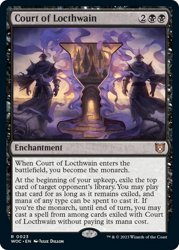 Court of Locthwain [Wilds of Eldraine Commander] MTG Single Magic: The Gathering  | Multizone: Comics And Games