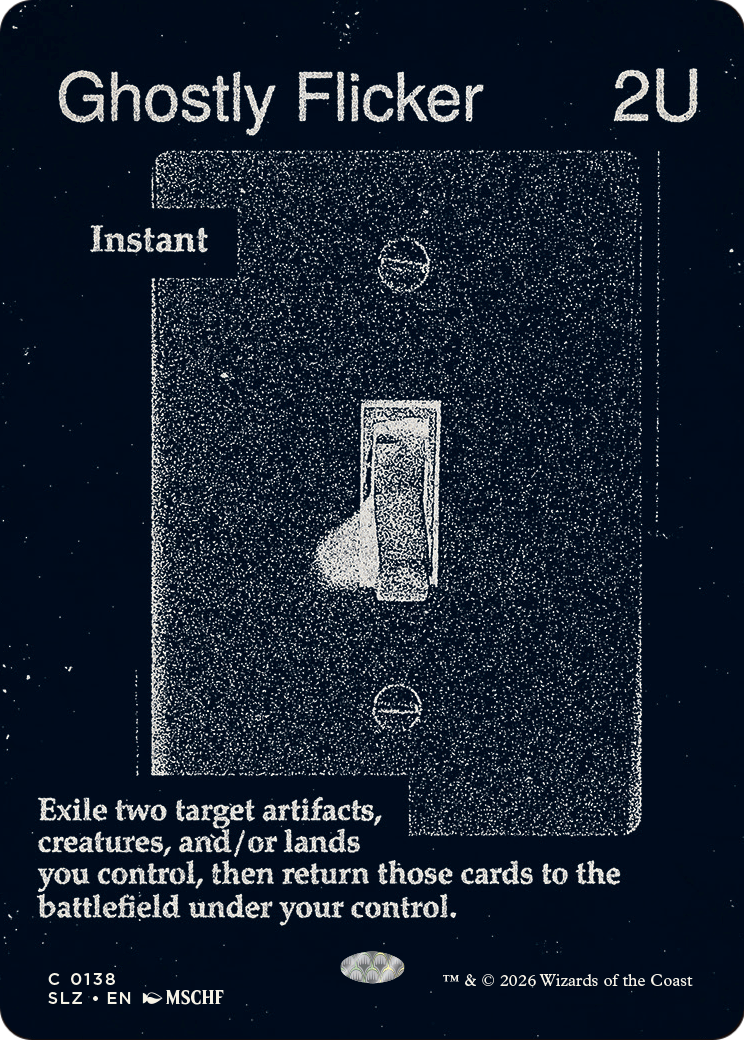 Ghostly Flicker (0138) [Secret Lair x MSCHF: The Zeta Set] | Multizone: Comics And Games