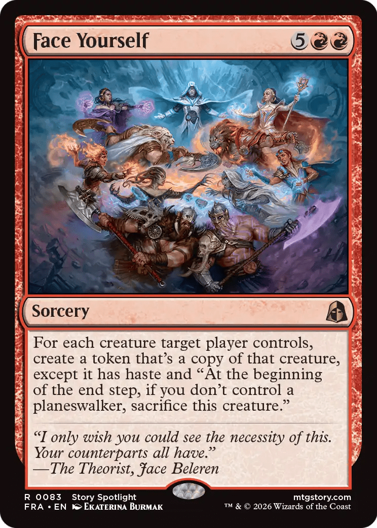 Face Yourself [Reality Fracture] MTG Single Magic: The Gathering  | Multizone: Comics And Games