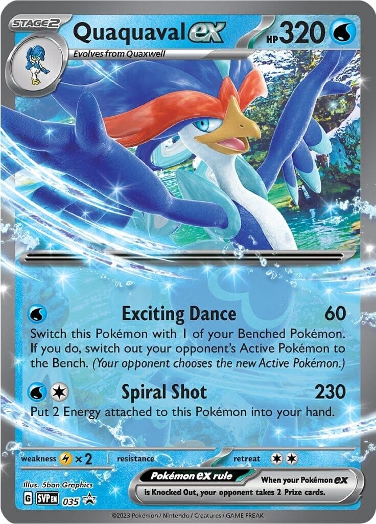 Quaquaval ex (035) [Scarlet & Violet: Black Star Promos] Pokemon Single Pokémon  | Multizone: Comics And Games
