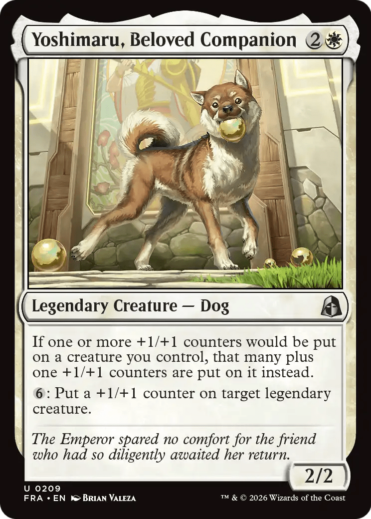 Yoshimaru, Beloved Companion [Reality Fracture] MTG Single Magic: The Gathering  | Multizone: Comics And Games
