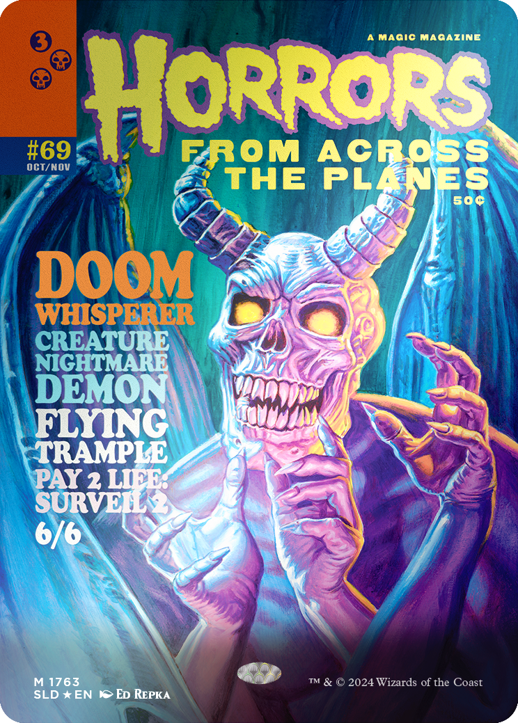 Doom Whisperer (Rainbow Foil) [Secret Lair Drop Series] MTG Single Magic: The Gathering  | Multizone: Comics And Games
