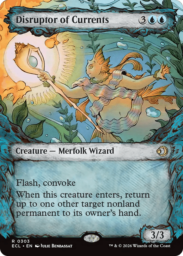 Disruptor of Currents (Showcase) [Lorwyn Eclipsed] MTG Single Magic: The Gathering  | Multizone: Comics And Games