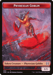 Phyrexian Goblin // Phyrexian Beast Double-Sided Token [Phyrexia: All Will Be One Tokens] MTG Single Magic: The Gathering  | Multizone: Comics And Games