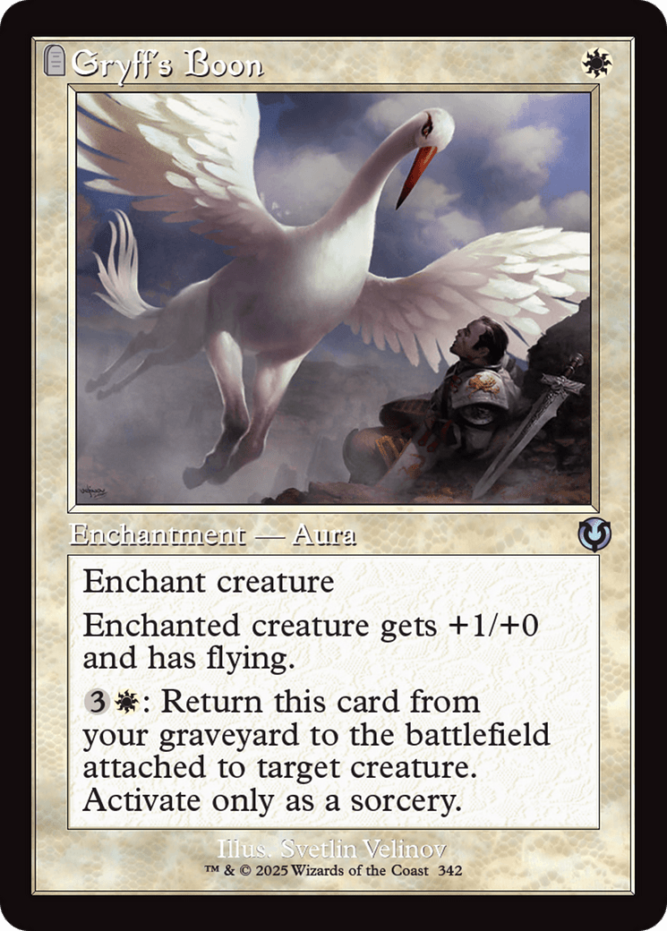 Gryff's Boon (Retro Frame) [Innistrad Remastered] MTG Single Magic: The Gathering  | Multizone: Comics And Games