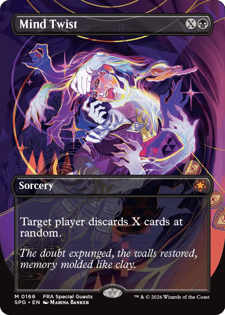 Mind Twist (Borderless) [Reality Fracture Special Guests] MTG Single Magic: The Gathering  | Multizone: Comics And Games