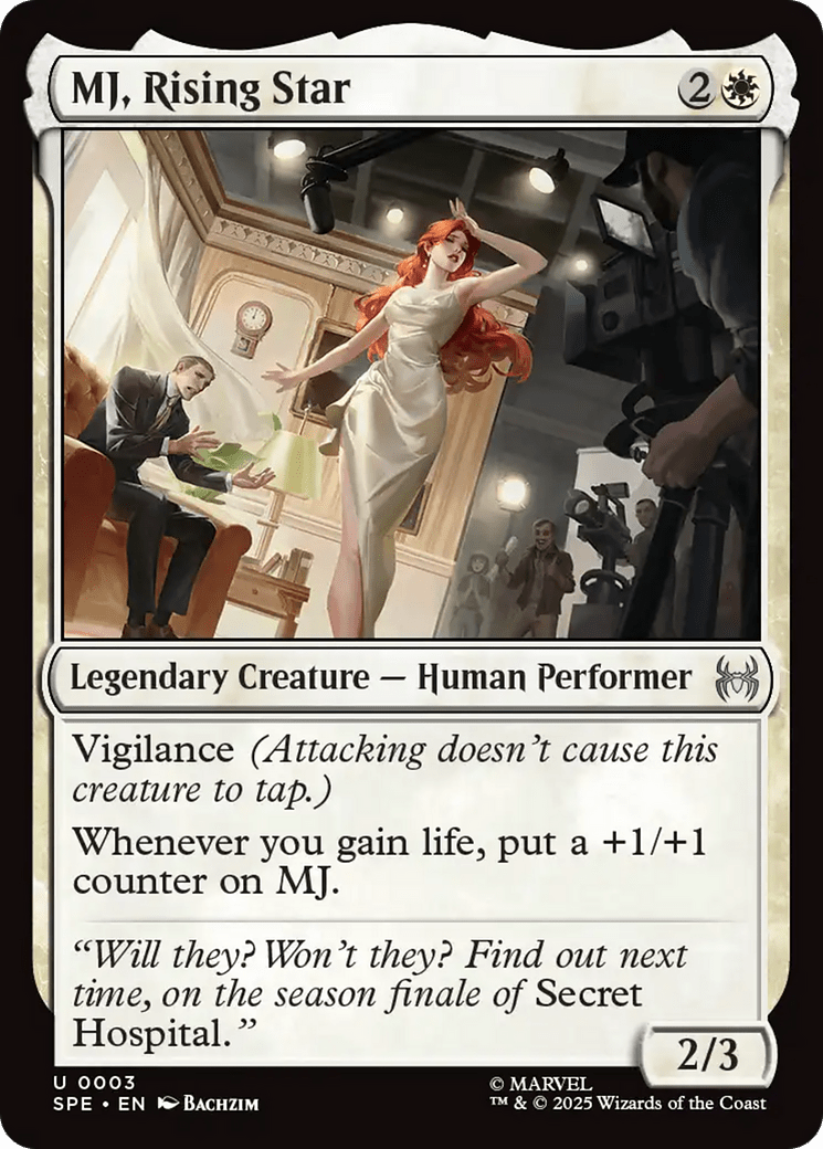 MJ, Rising Star [Marvel's Spider-Man: Eternal-Legal] MTG Single Magic: The Gathering  | Multizone: Comics And Games