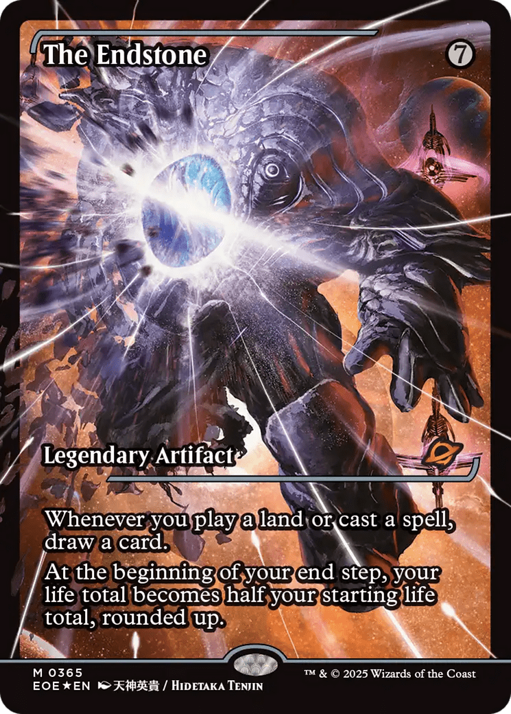 The Endstone (Showcase) [Edge of Eternities] MTG Single Magic: The Gathering  | Multizone: Comics And Games