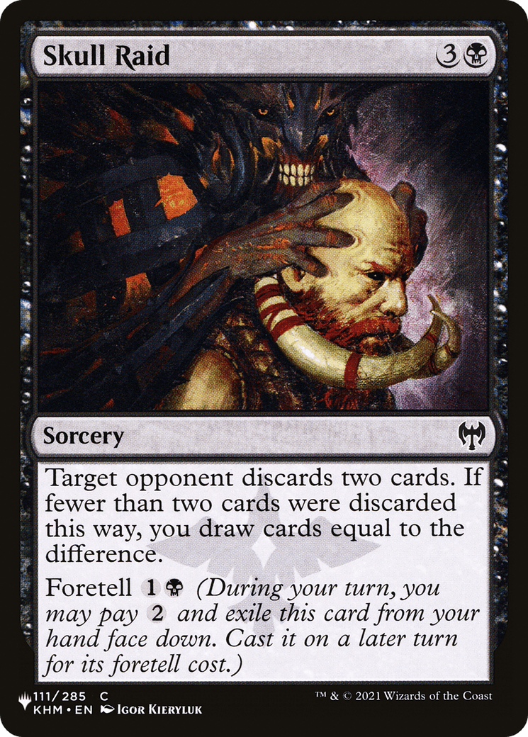 Skull Raid [The List] MTG Single Magic: The Gathering  | Multizone: Comics And Games