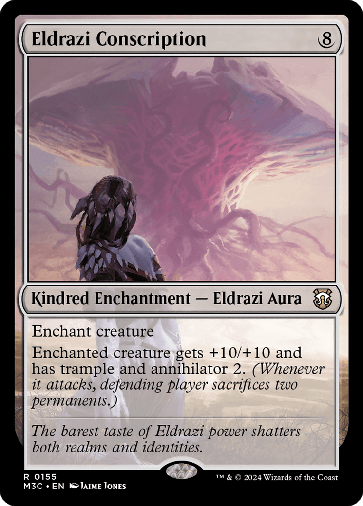 Eldrazi Conscription (Ripple Foil) [Modern Horizons 3 Commander] MTG Single Magic: The Gathering  | Multizone: Comics And Games