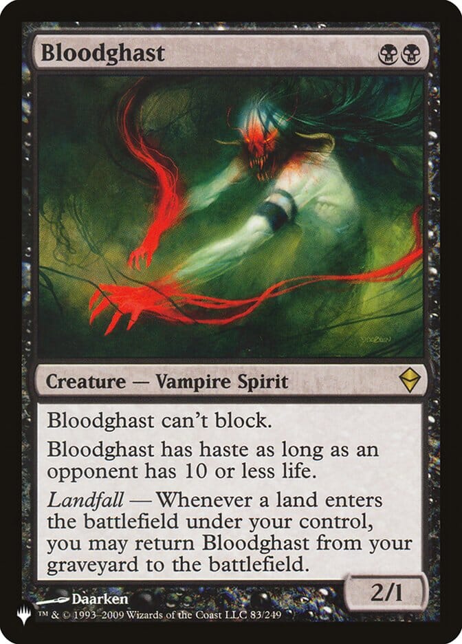 Bloodghast [The List] MTG Single Magic: The Gathering  | Multizone: Comics And Games
