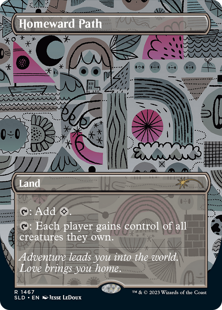 Homeward Path [Secret Lair Drop Series] MTG Single Magic: The Gathering  | Multizone: Comics And Games