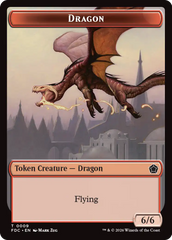 Dragon (0009) // Treasure Double-Sided Token [Foundations Commander Tokens] | Multizone: Comics And Games