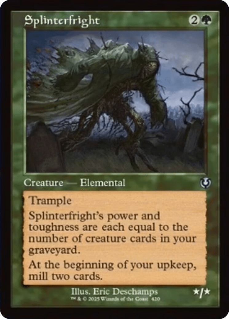 Splinterfright (Retro Frame) [Innistrad Remastered] MTG Single Magic: The Gathering  | Multizone: Comics And Games