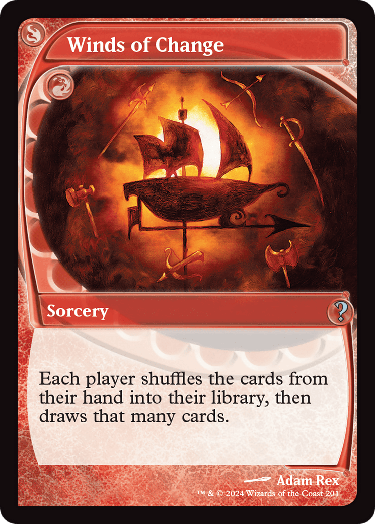 Winds of Change (Future Sight) [Mystery Booster 2] MTG Single Magic: The Gathering  | Multizone: Comics And Games