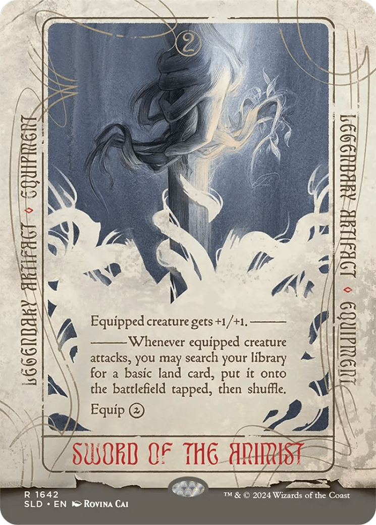 Sword of the Animist [Secret Lair Drop Series] MTG Single Magic: The Gathering  | Multizone: Comics And Games