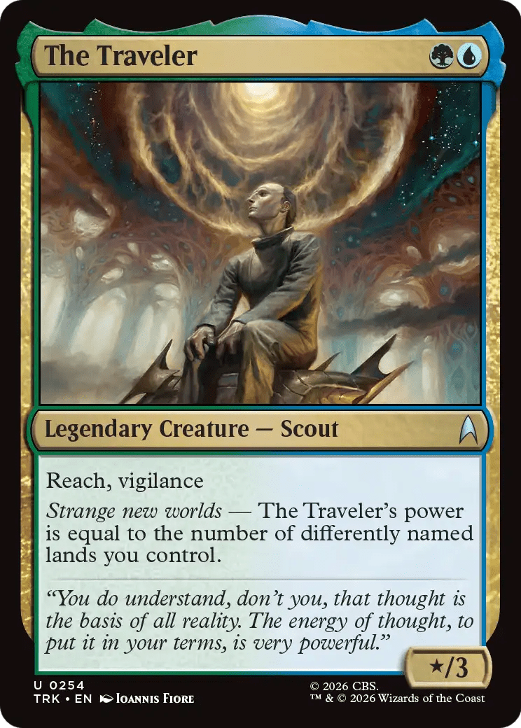 The Traveler [Star Trek] MTG Single Magic: The Gathering  | Multizone: Comics And Games
