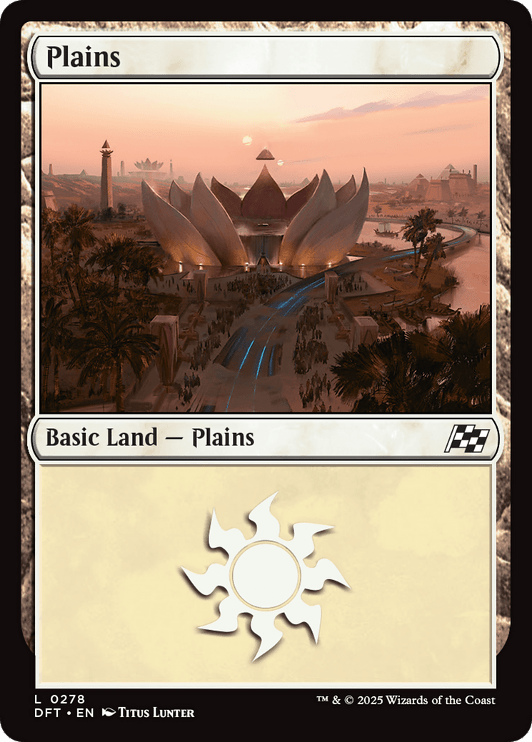 Plains (0278) [Aetherdrift] MTG Single Magic: The Gathering  | Multizone: Comics And Games