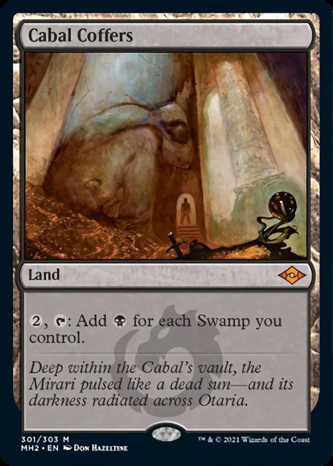 Cabal Coffers (Foil Etched) [Modern Horizons 2] MTG Single Magic: The Gathering  | Multizone: Comics And Games