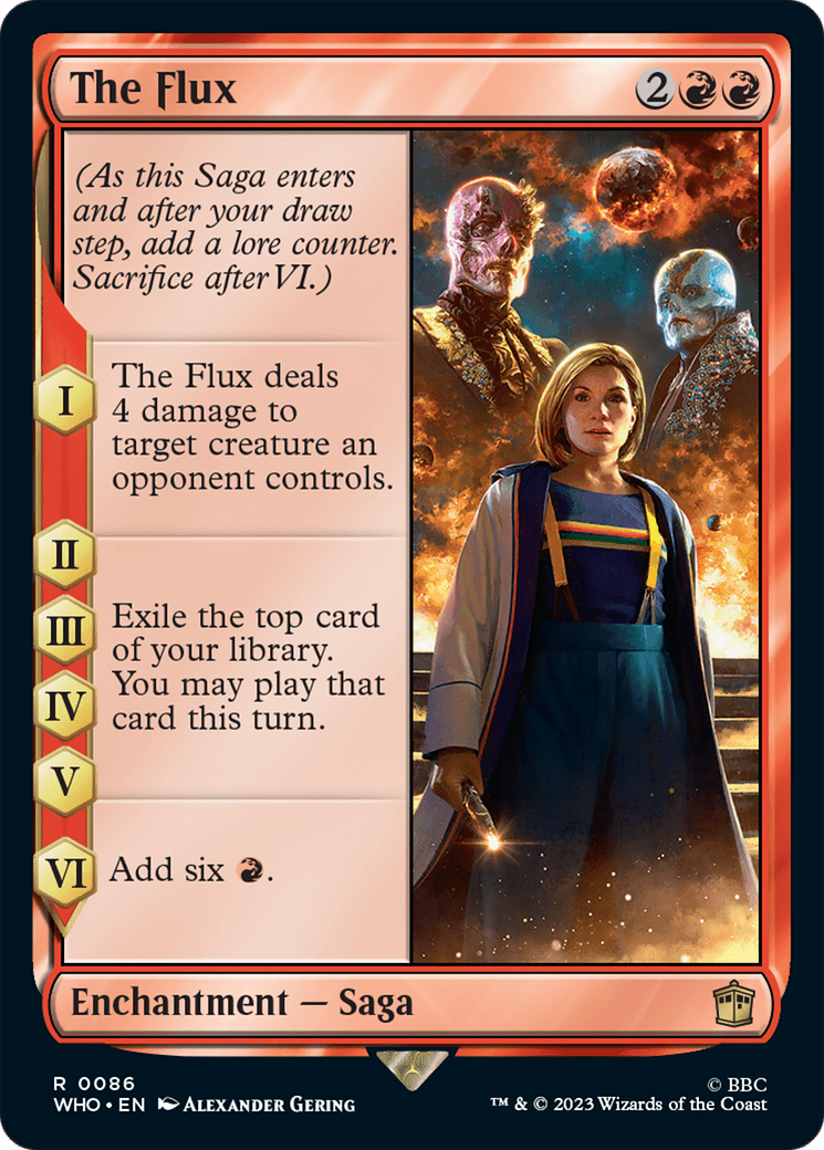 The Flux [Doctor Who] MTG Single Magic: The Gathering  | Multizone: Comics And Games