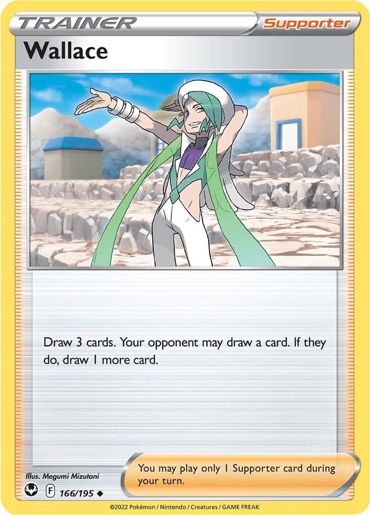 Wallace (166/195) [Sword & Shield: Silver Tempest] Pokemon Single Pokémon  | Multizone: Comics And Games