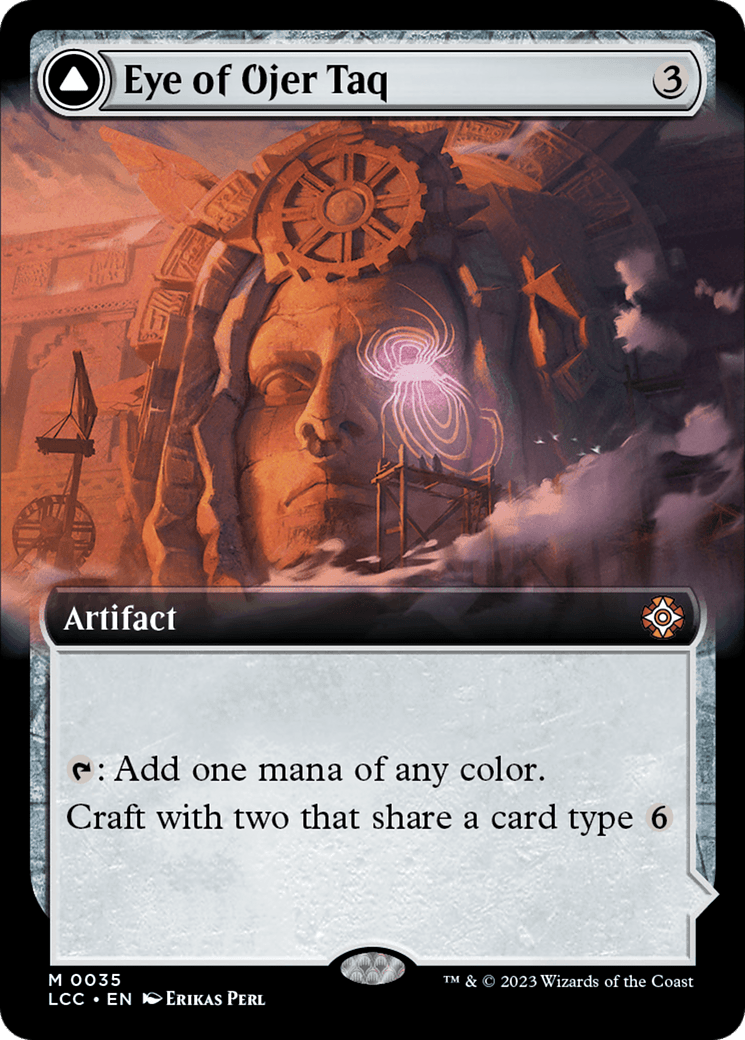 Eye of Ojer Taq // Apex Observatory (Extended Art) [The Lost Caverns of Ixalan Commander] MTG Single Magic: The Gathering  | Multizone: Comics And Games