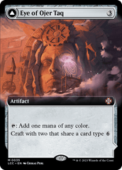 Eye of Ojer Taq // Apex Observatory (Extended Art) [The Lost Caverns of Ixalan Commander] MTG Single Magic: The Gathering  | Multizone: Comics And Games