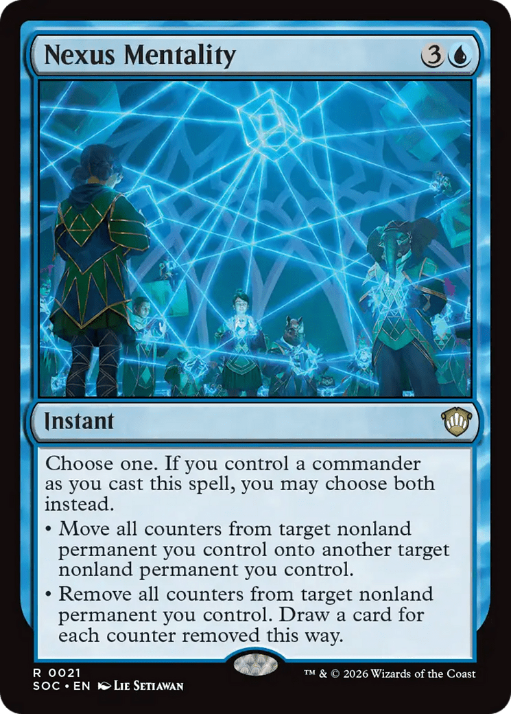 Nexus Mentality [Secrets of Strixhaven Commander] MTG Single Magic: The Gathering  | Multizone: Comics And Games
