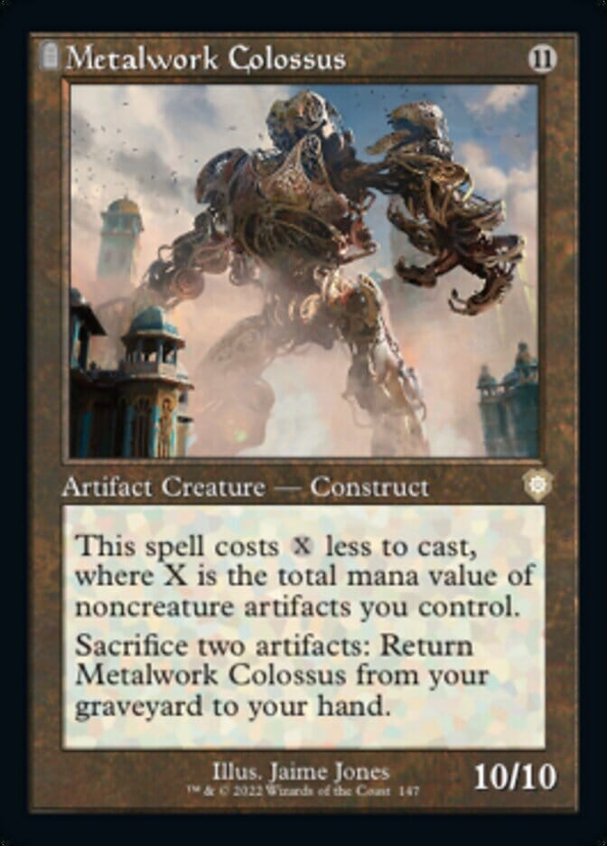 Metalwork Colossus (Retro) [The Brothers' War Commander] MTG Single Magic: The Gathering  | Multizone: Comics And Games