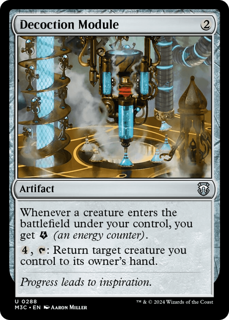 Decoction Module [Modern Horizons 3 Commander] MTG Single Magic: The Gathering  | Multizone: Comics And Games