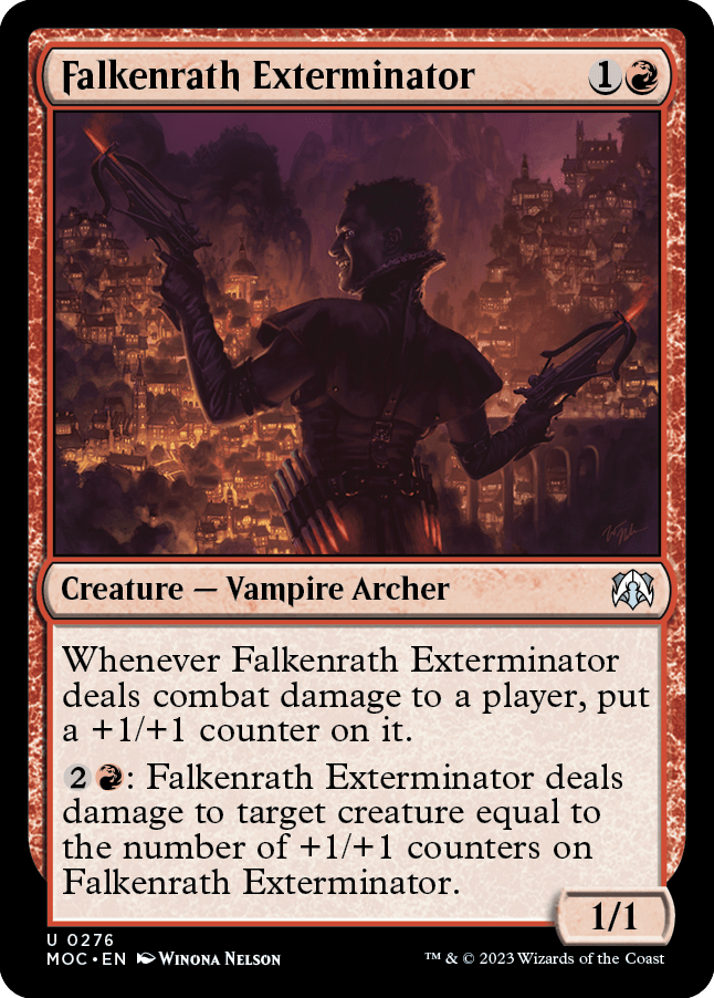 Falkenrath Exterminator [March of the Machine Commander] MTG Single Magic: The Gathering  | Multizone: Comics And Games