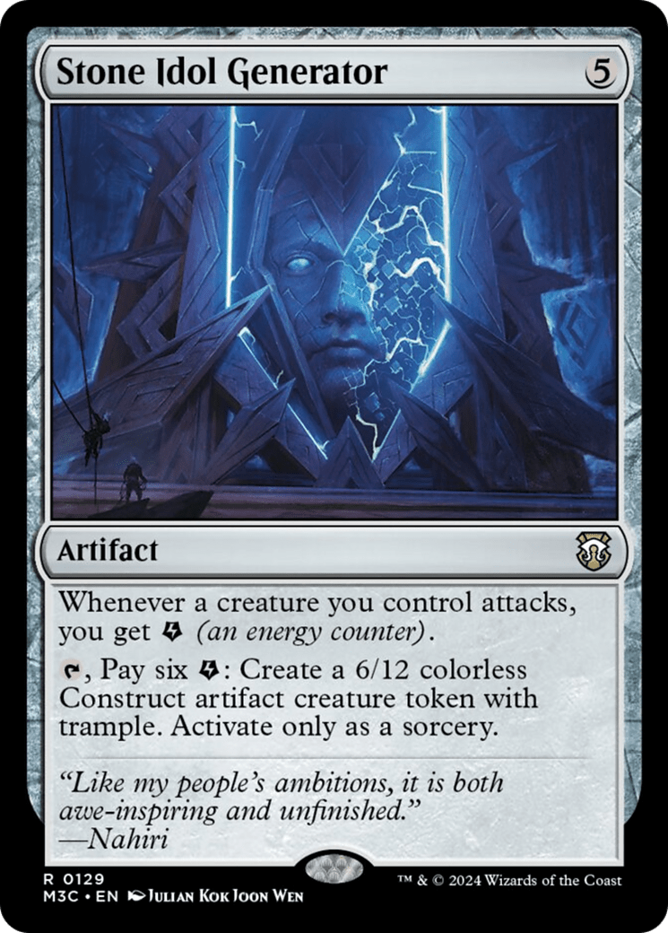 Stone Idol Generator [Modern Horizons 3 Commander] MTG Single Magic: The Gathering  | Multizone: Comics And Games