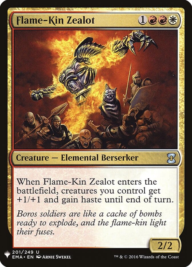 Flame-Kin Zealot [Mystery Booster] MTG Single Magic: The Gathering  | Multizone: Comics And Games