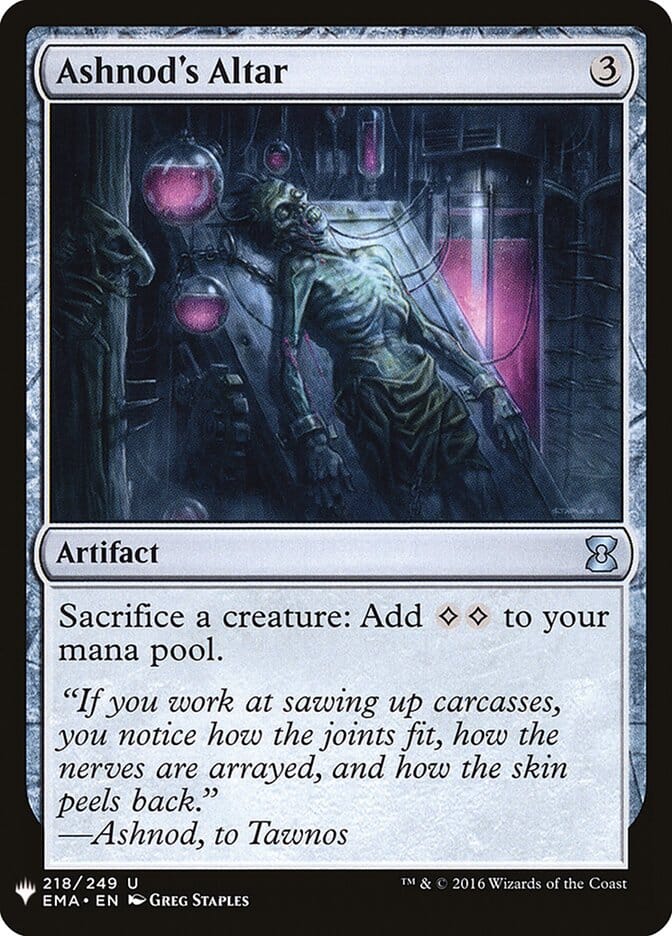 Ashnod's Altar [Mystery Booster] MTG Single Magic: The Gathering  | Multizone: Comics And Games