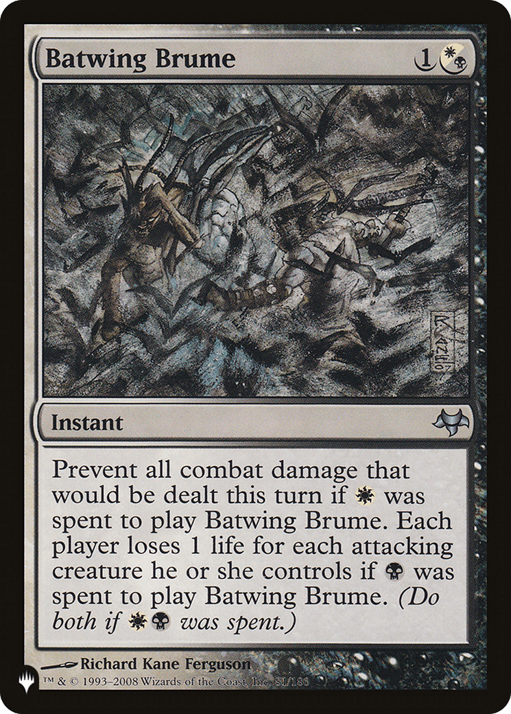 Batwing Brume [The List] MTG Single Magic: The Gathering  | Multizone: Comics And Games
