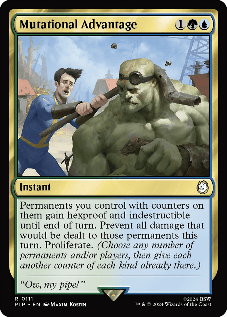 Mutational Advantage [Fallout] MTG Single Magic: The Gathering  | Multizone: Comics And Games