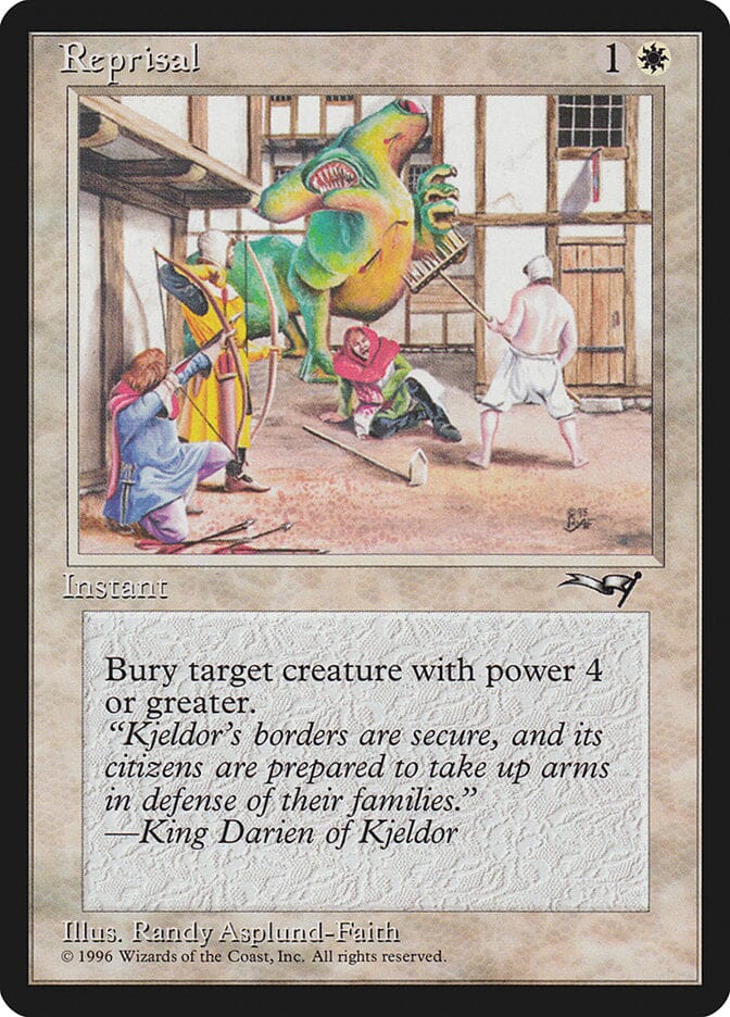 Reprisal (Green Monster) [Alliances] MTG Single Magic: The Gathering  | Multizone: Comics And Games